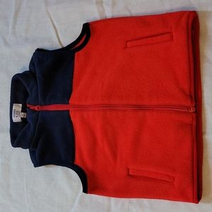 Crown & Ivy Red/Navy Sweater Vest